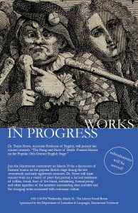 11x17 poster for campus event