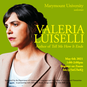 Promotional Material for Luiselli Visit